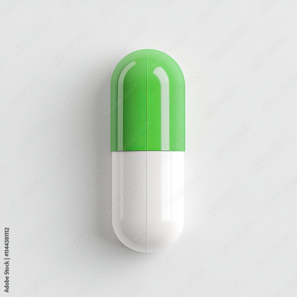 Paper Art Icon of Pill Container with Open Lid Symbolizing Medication Dispensing on White Background Paper Art Icon of Pill Container with Open Lid Symbolizing Medication Dispensing on White Background