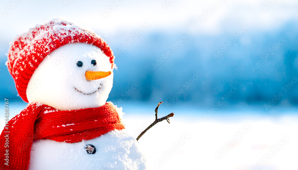 Obraz premium Schneemann