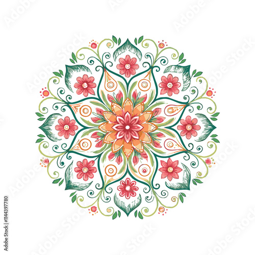 PrintVery easy amp simple mandala design