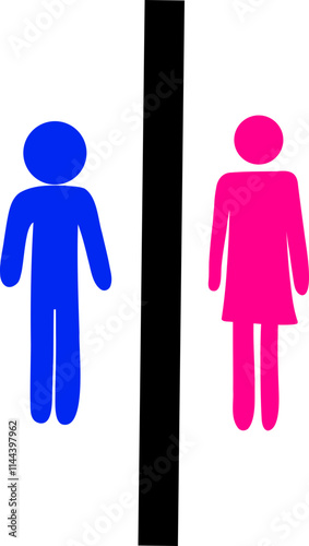 Barrier between genders