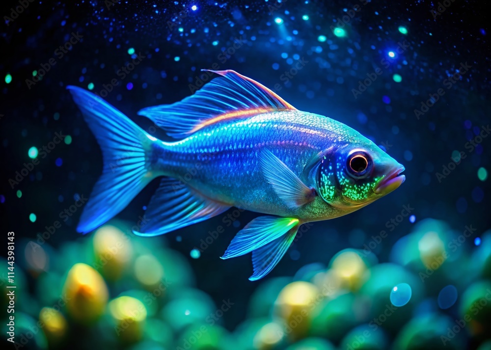 Night Photography: Aripima Fish, Underwater Scene, Bioluminescent, Dark, Deep Sea, Aquatic Life, Ocean, Night Dive, Underwater World, Fish, Marine Life, Wildlife Photography Night Photography: Aripima Fish, Underwater Scene, Bioluminescent, Dark, Deep Sea, Aquatic Life, Ocean, Night Dive, Underwater World, Fish, Marine Life, Wildlife Photography