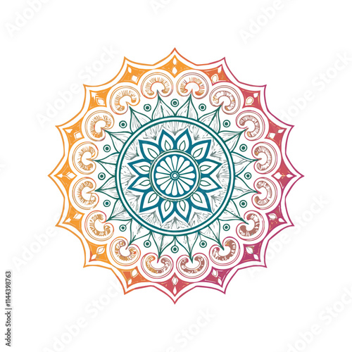 PrintVery easy amp simple mandala design