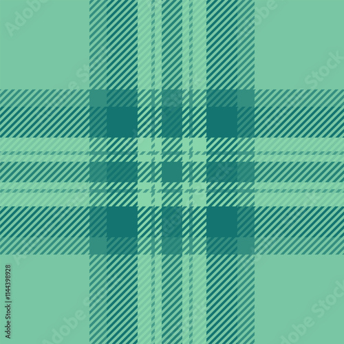 London pattern texture seamless, woman plaid background vector. Site fabric tartan check textile in teal and mint colors.
