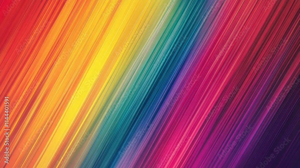 Abstract Diagonal Rainbow Lines Colorful Background Abstract Diagonal Rainbow Lines Colorful Background