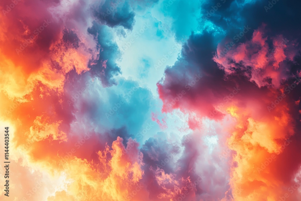 A mesmerizing sunrise featuring dramatic clouds glowing in the morning light. A mesmerizing sunrise featuring dramatic clouds glowing in the morning light.