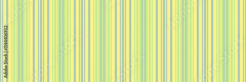 Figure stripe background fabric, free vector vertical textile. Rectangle texture lines seamless pattern in yellow and green colors.