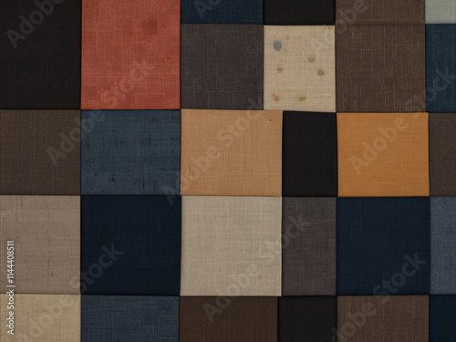Colorful fabric textures, clean and dirty cloth texture