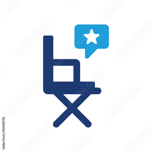 Director chair icon