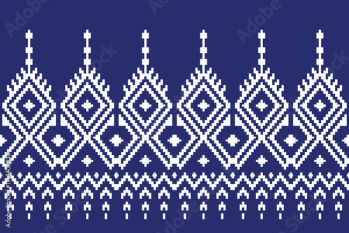 seamless knitted pattern,