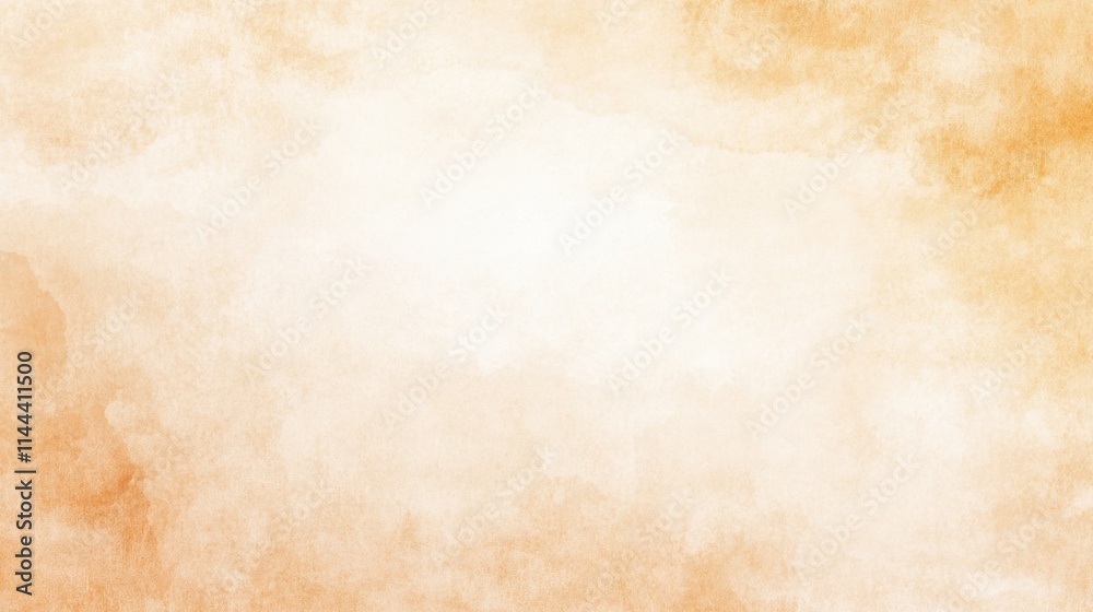 Obraz premium Soft Warm Gradient Background with Textured Blends of Orange and Cream