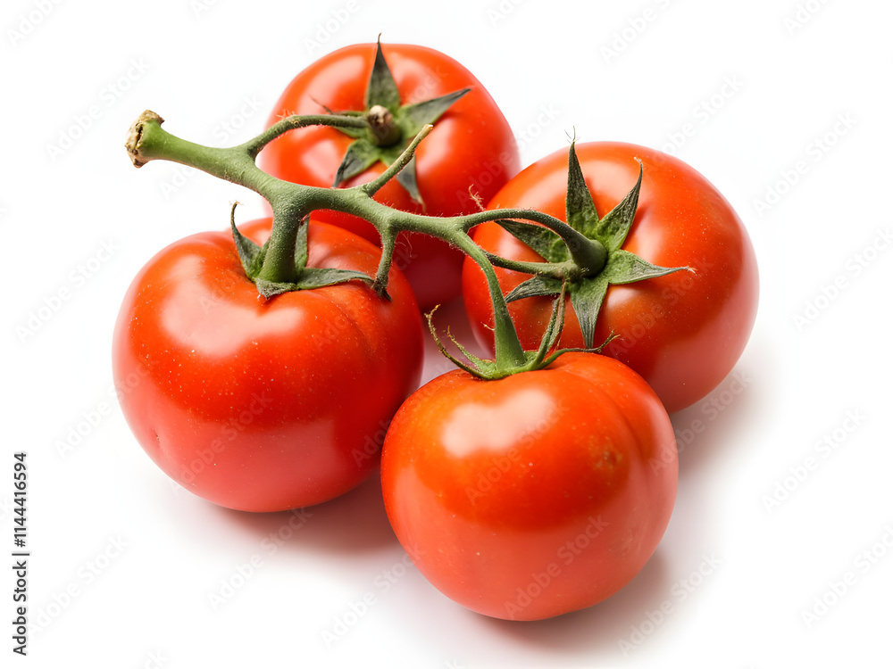 Tomato isolated on white background, clipping path, full depth of field Tomato isolated on white background, clipping path, full depth of field