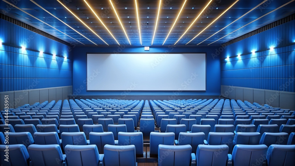 Obraz premium cinema auditorium with chairs