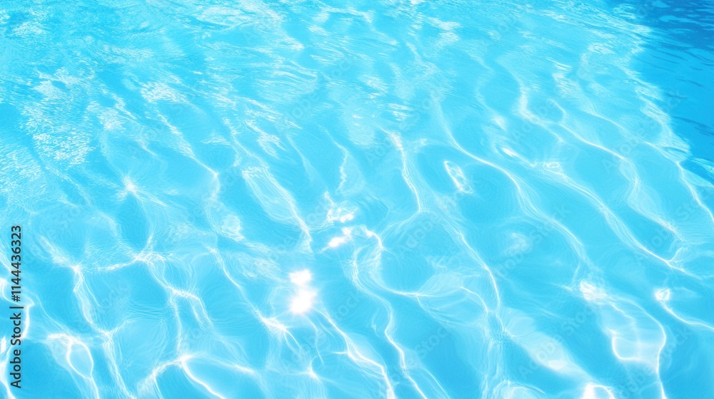 Tranquil Blue Water Surface with Gentle Waves and Sunlight Reflections Tranquil Blue Water Surface with Gentle Waves and Sunlight Reflections