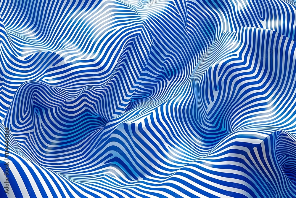 Abstract vector lines creating an illusion of depth and movement, presented in a visually captivating Abstract vector lines creating an illusion of depth and movement, presented in a visually captivating