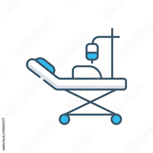 Stretchers vector icon