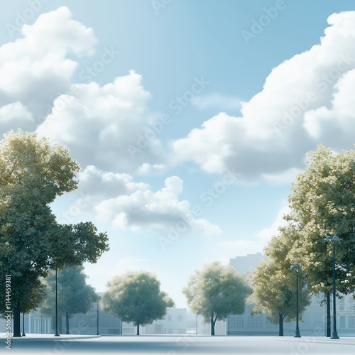 Realistic photographs of soft white clouds floating on a clean white background, natural lighting, ultra-high definition, minimal composition, cartoon style