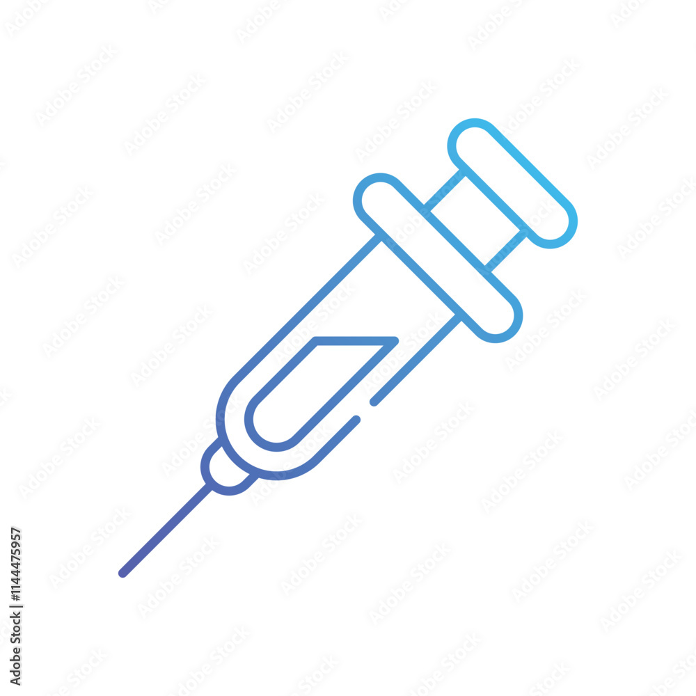 Syringe vector icon