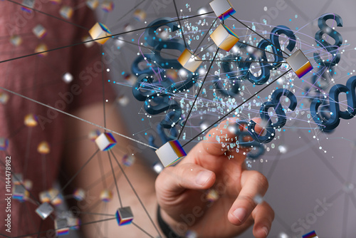 rendering digital paragraph law symbol