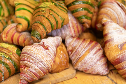 Delicious Pastry Croissants