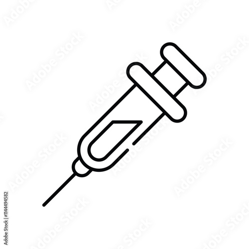 Syringe vector icon