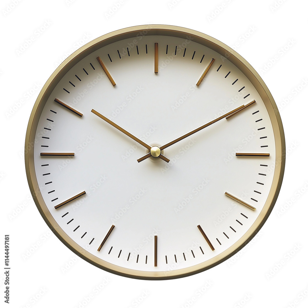 Wall Clock Isolated On Transparent Background, perfect for time related designs, interior decor projects, and product mockups Wall Clock Isolated On Transparent Background, perfect for time related designs, interior decor projects, and product mockups