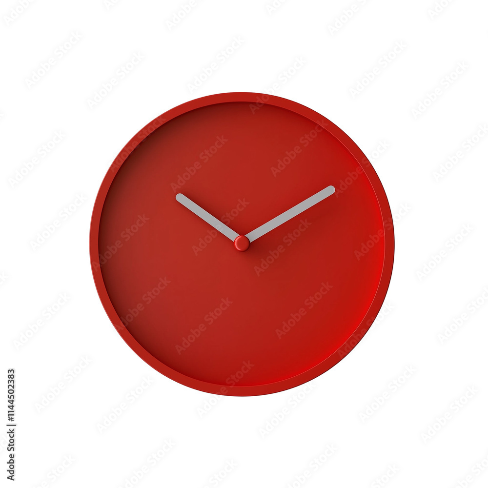 3D Clock Isolated On Transparent Background, perfect for time themed designs, productivity visuals, and branding projects 3D Clock Isolated On Transparent Background, perfect for time themed designs, productivity visuals, and branding projects