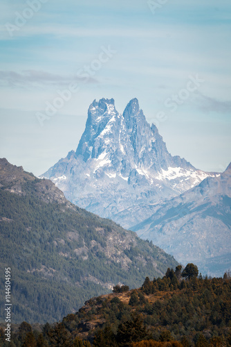 Obraz na płótnie Andes Mountains in Patagonia, Argentina w salonie