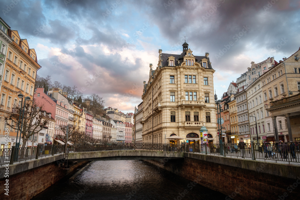 Karlovy Vary in Czech Republic