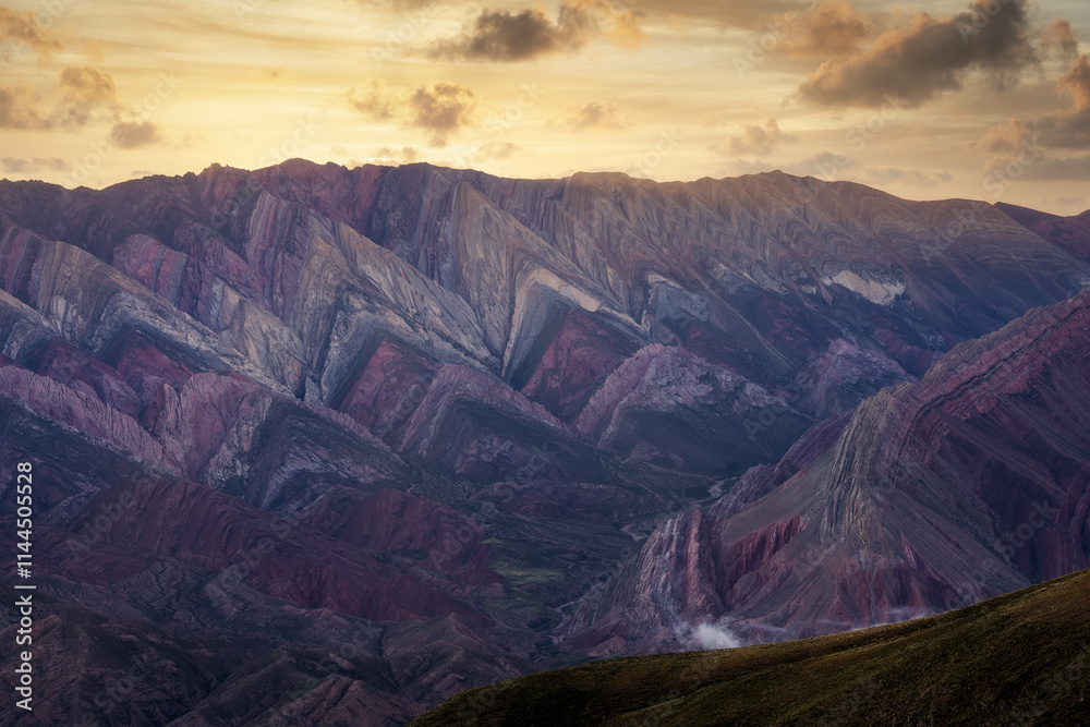 Fototapeta premium Purmamarca Rainbow Mountains Salta Region Argentina