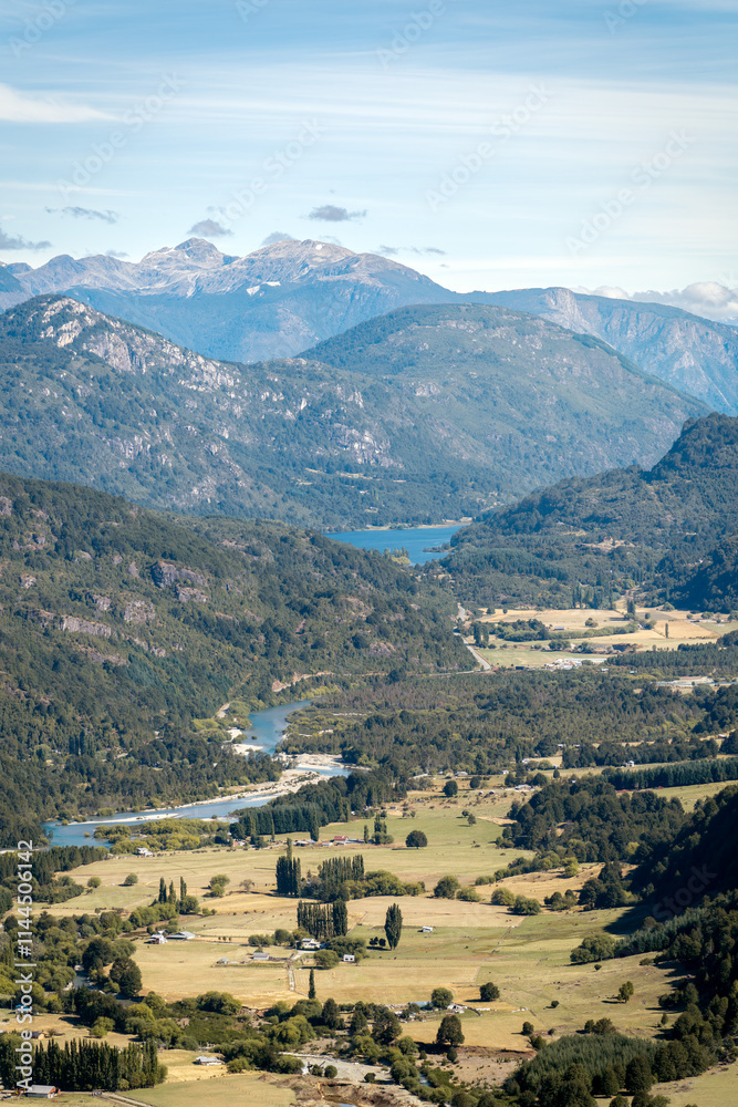 Southern Chile Mountains and Lakes