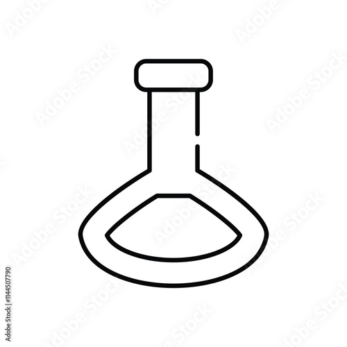 Lab Flask vector icon