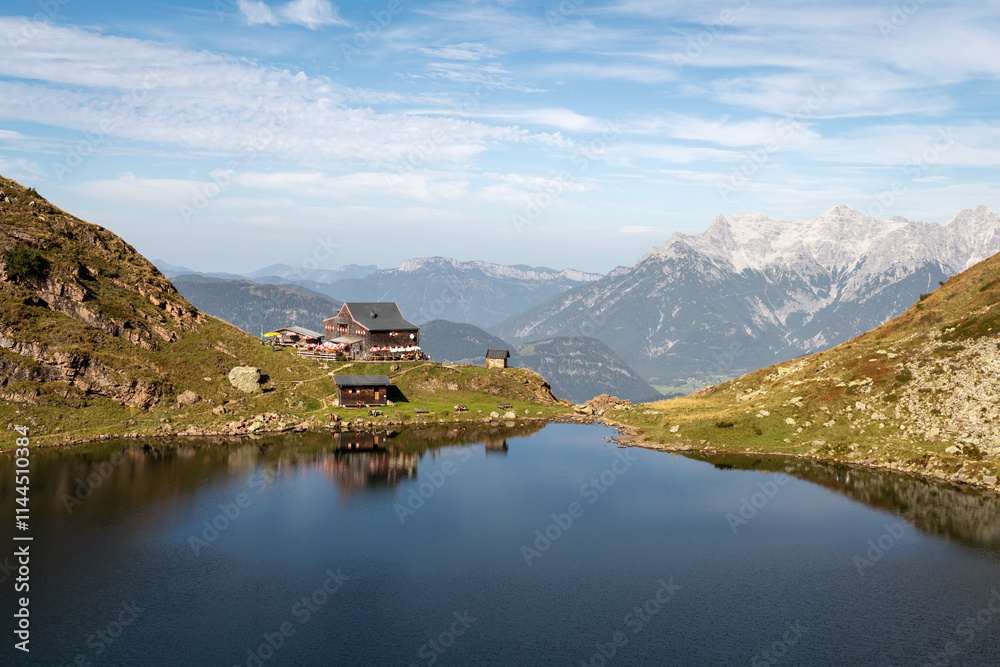 Mountain Lake in the Austrian Alps