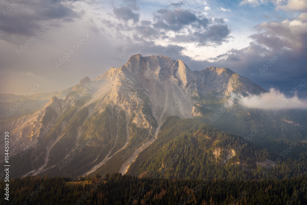 The Dolomites Mountains in Northern Italy
