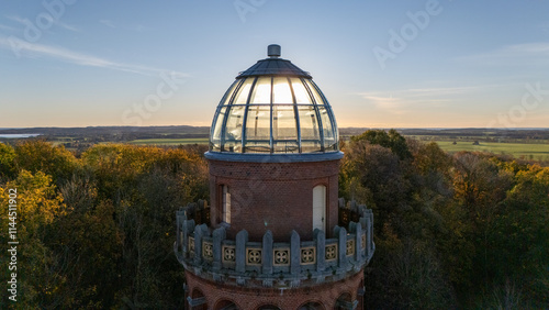 Fototapeta Naklejka Na Ścianę i Meble -  Ernst-Moritz-Arndt Observation tower in Rugen