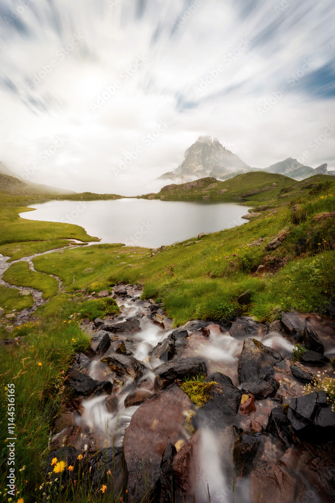 Mountain Lake in the French Pyrenees