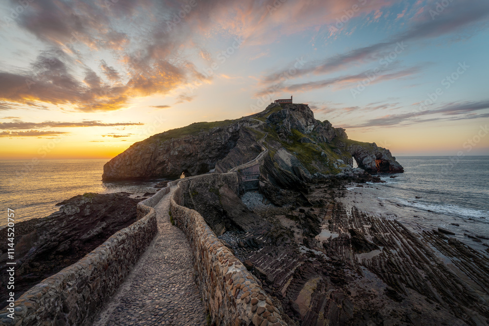 Gaztelugatxe in the Basque Country of Spain