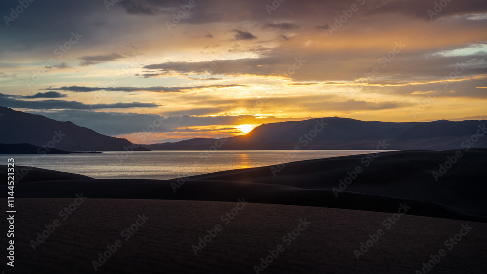 Mongolian Landscape in the Summer