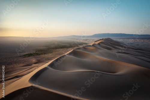 Obraz na płótnie Gobi Desert in Central Mongolia w salonie