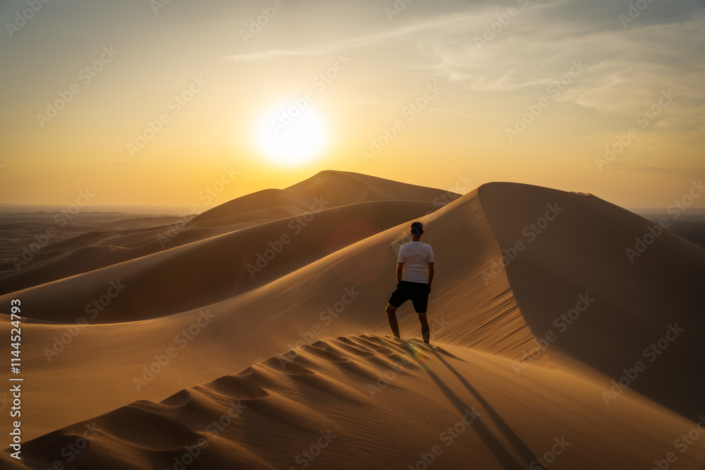 Gobi Desert in Central Mongolia