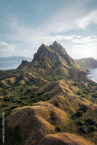 Padar Island in Komodo National Park Indonesia