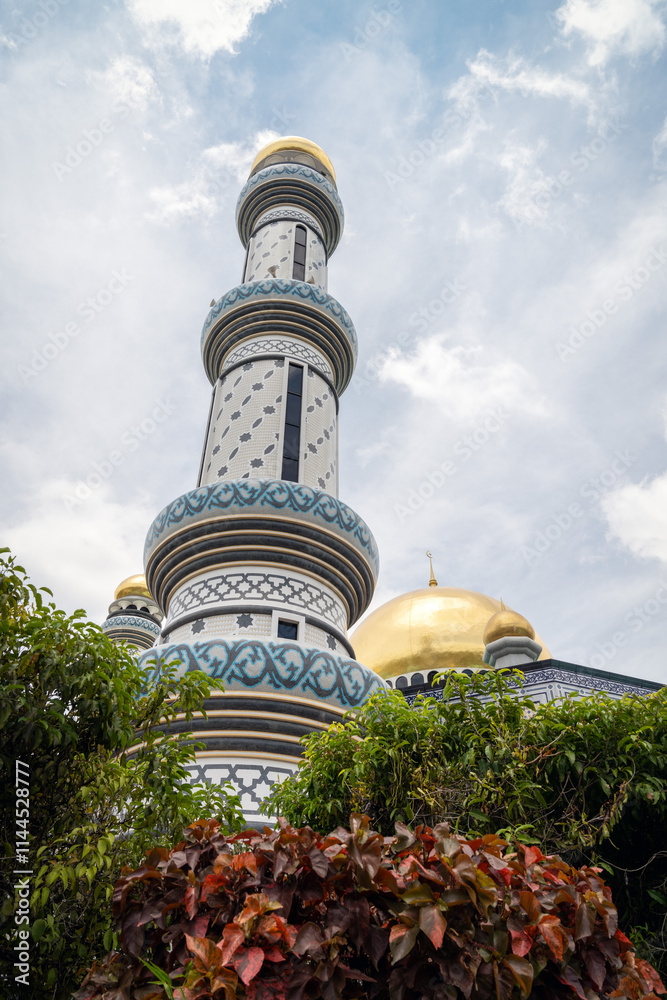 Darussalam Brunei Mosque during Sunset