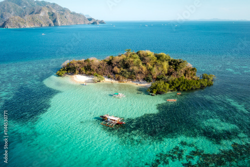 Obraz na płótnie Coron Islands Palawan State Philippines w salonie