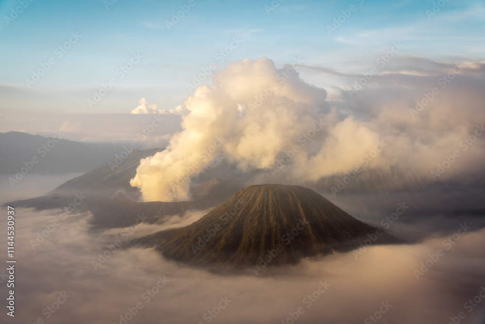 Mount Bromo Volcano on Java Indonesia