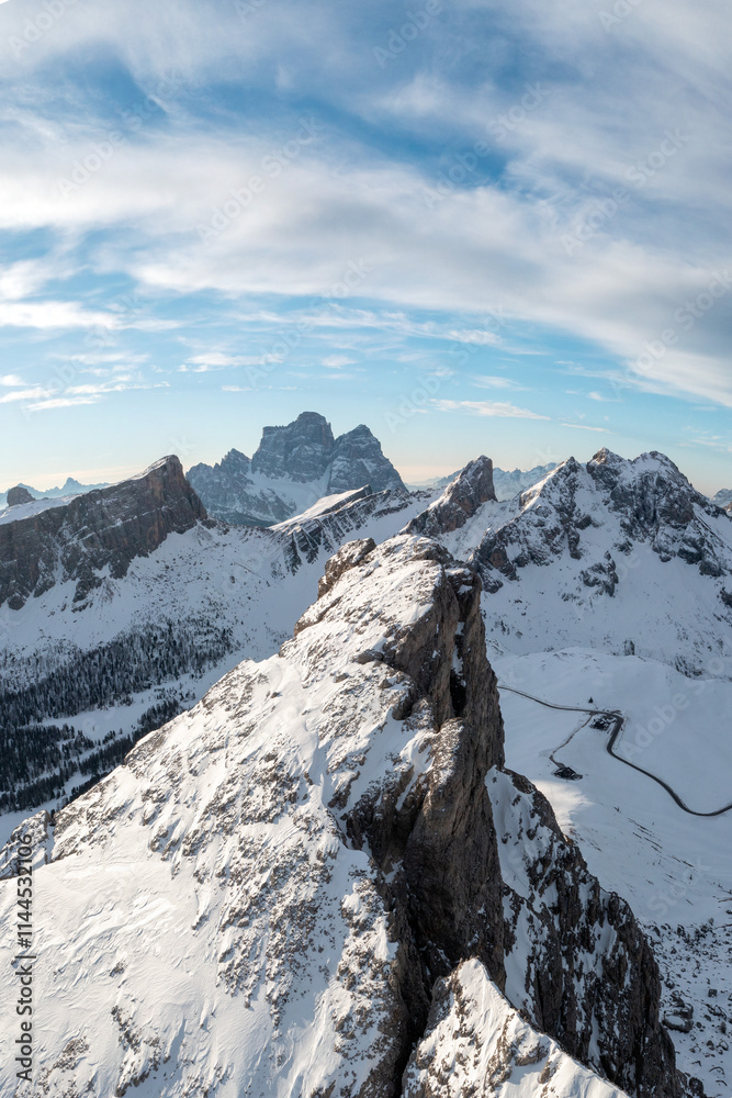 The Dolomites Mountains in Northern Italy