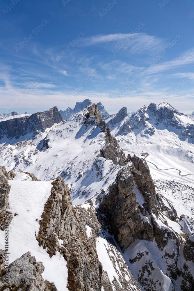 The Dolomites Mountains in Northern Italy