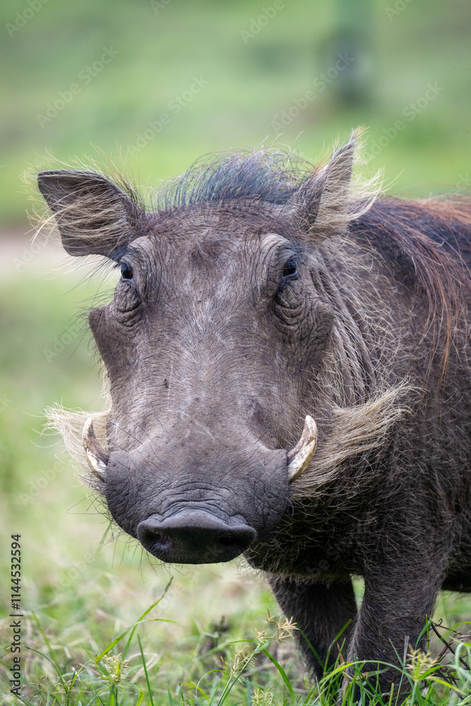 Wild Boar in the Uganda Highlands Wild Boar in the Uganda Highlands
