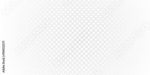Black and white halftone gradient background.  Retro pixelated backdrop. Dotted halftone gradient texture. Black fading comic pop art overlay backdrop. Vector halftone