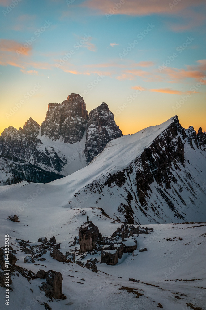 The Dolomites Mountains in Northern Italy