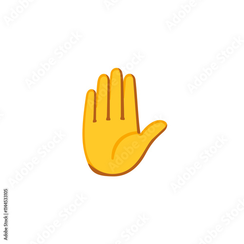  Raised Hand Emoji