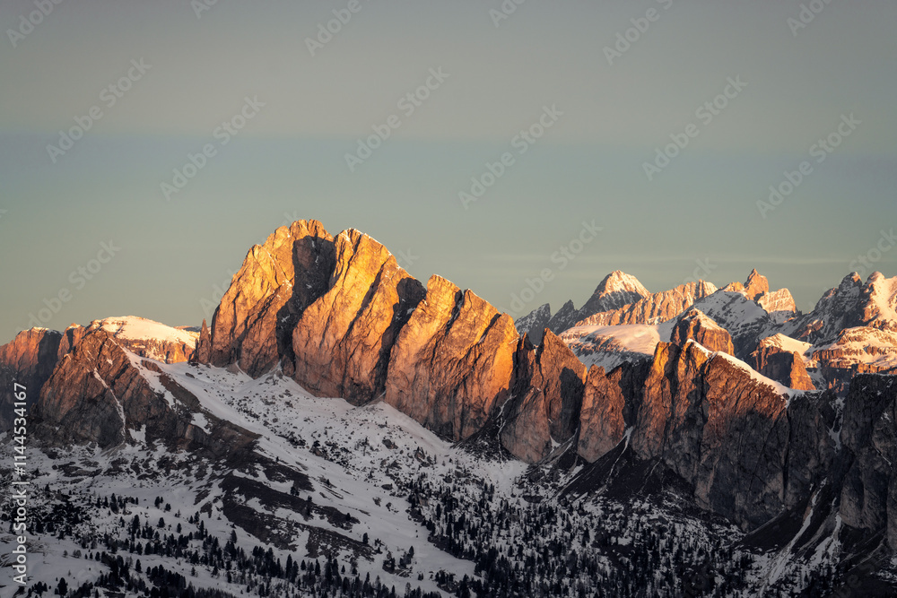 The Dolomites Mountains in Northern Italy
